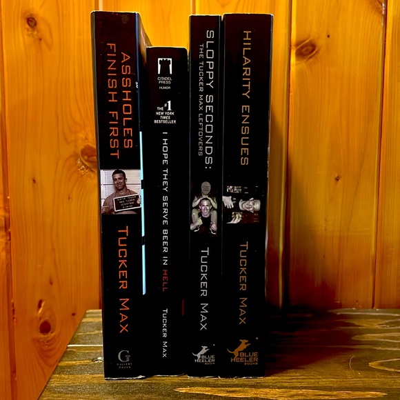 Tucker Max - 4 Book Series - Picture 1 of 11